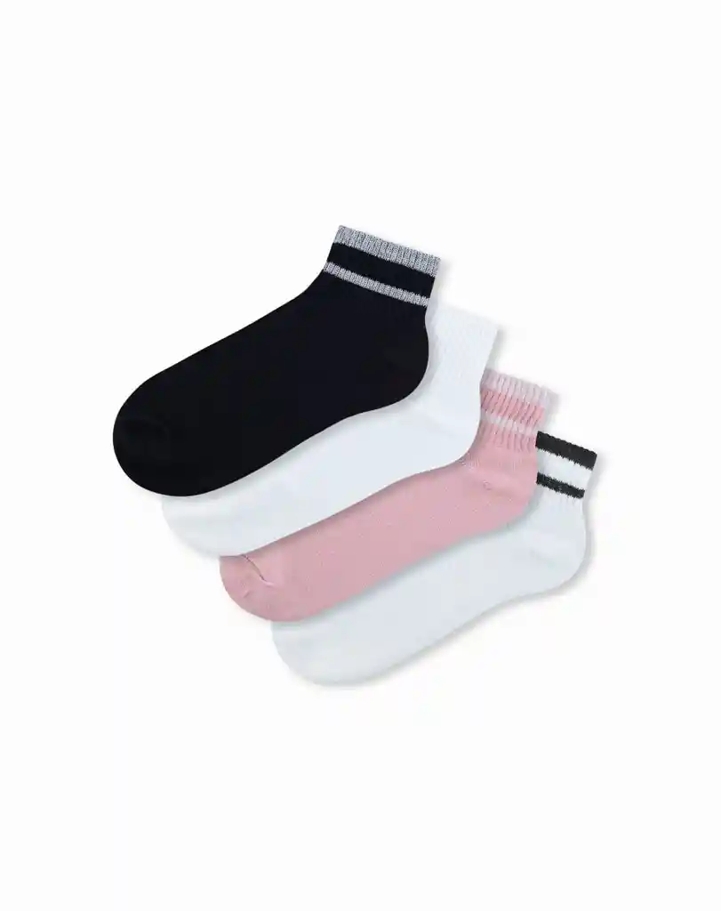 Medias Deportivas Tobilleras Femenino Horimi X3 Galax Talla 9-11