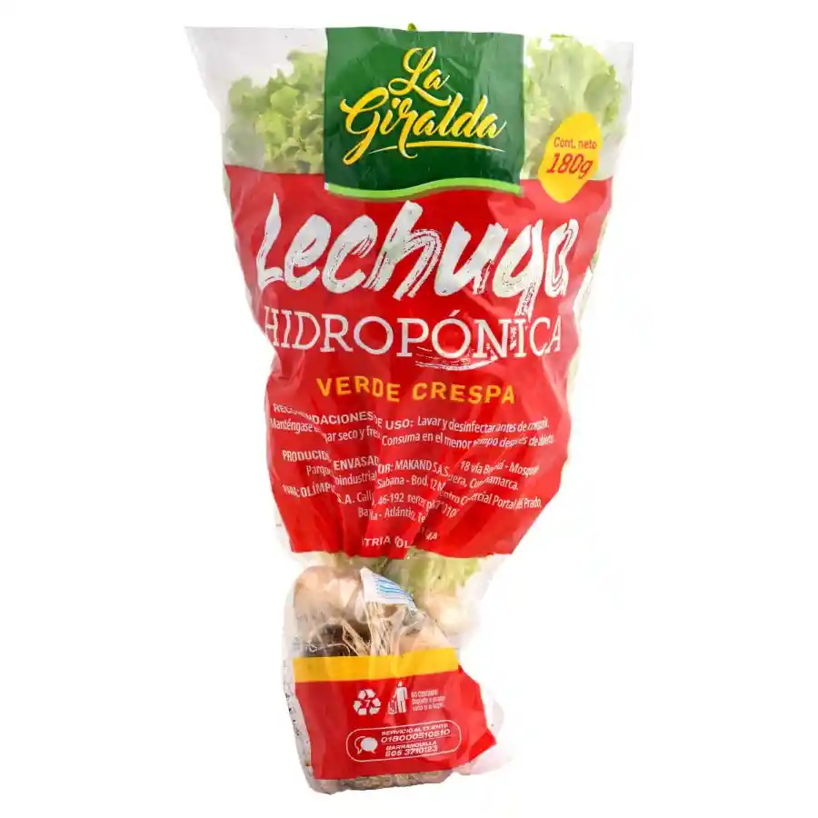 Lechuga Hidrop Vde Cresp La Giralda