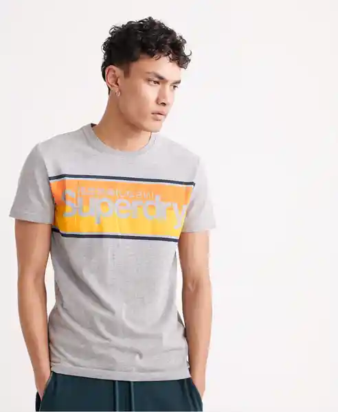 Superdry Camiseta Core Logo Stripe Tee Talla XXXL