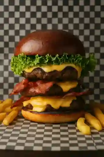 Hamburguesa Triple 180