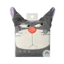 Toalla Para Cabello Disney Cat Colección Lucifer Miniso