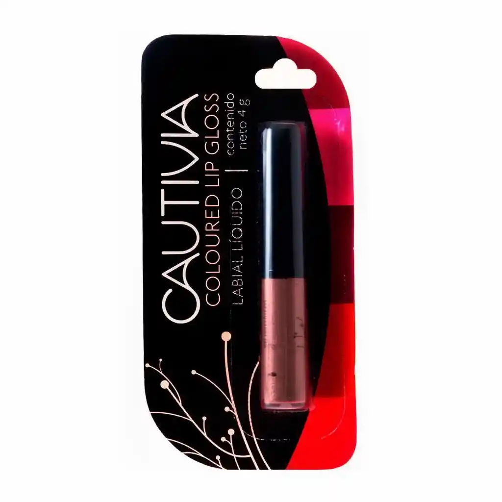 Cautivia Labial Liquido Coral