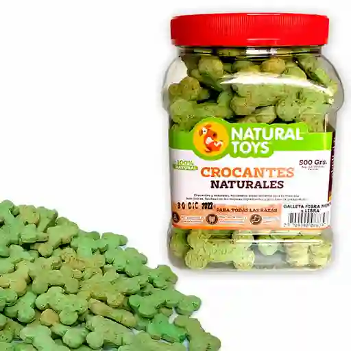 Natural Galleta De Menta Y Fibra (reduce El Mal Aliento)