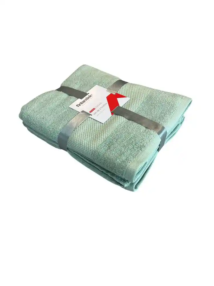 Setx2 Pzas Toalla Baño Finlandek Toacotton8