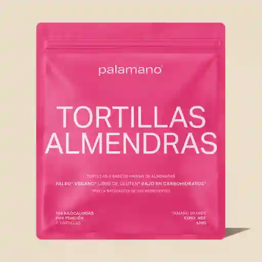 Tortillas almendras palamano 175gr