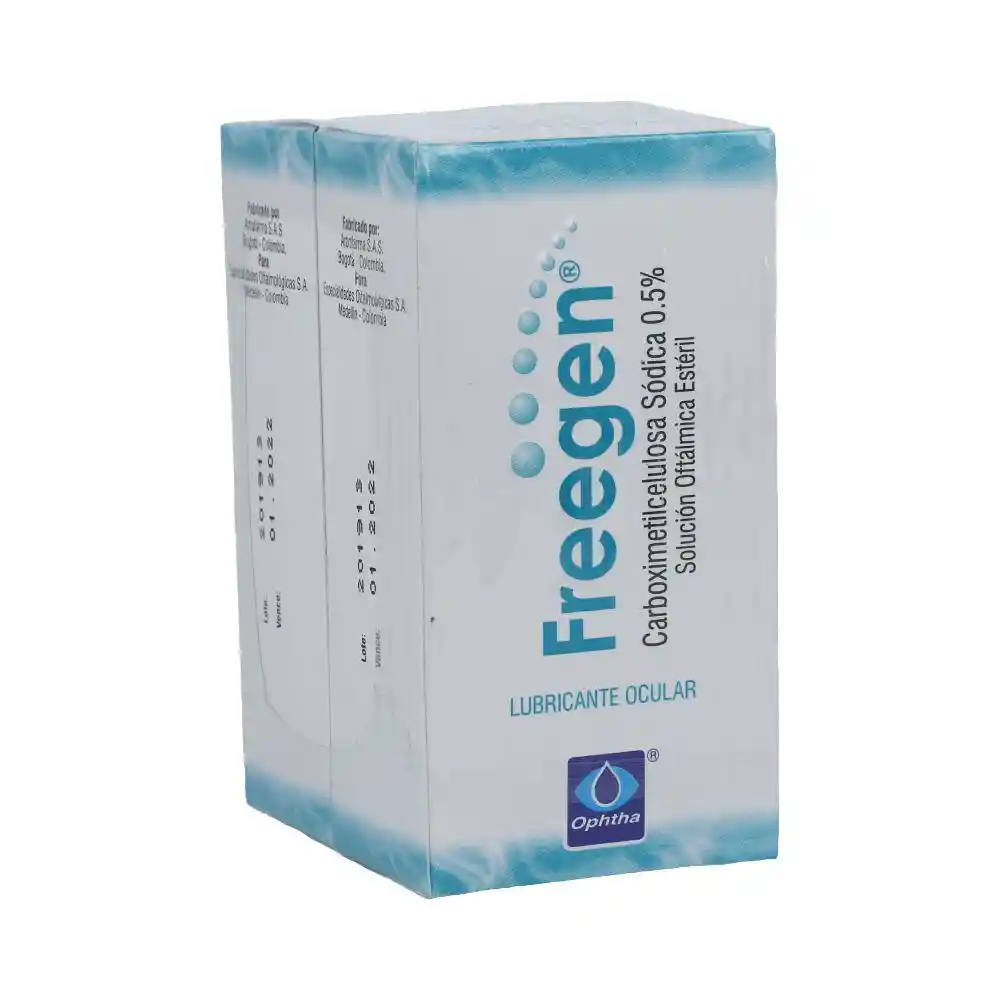 Freegen Carboximetilcelulosa Sódica (0.5%)

