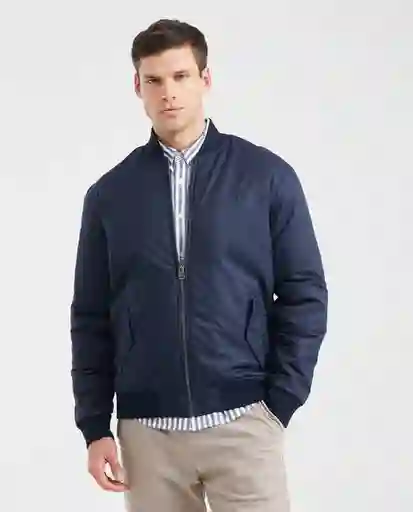 Chaqueta Bomber Azul Medianoche Ultra Oscuro Talla L Chevignon