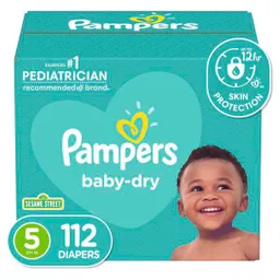Pampers Baby Dry Pañales Talla 5