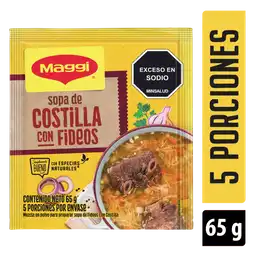 Sopa MAGGI Costilla con Fideos x 65g