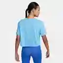 Nike Camiseta W Pro Grx Ss Para Mujer Azul Talla S