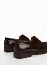 Zapatos Classic Burdeos Talla 44 Hombre Mango