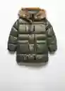 Abrigo Anorak Kenya Khaki Talla 07 Niña Mango