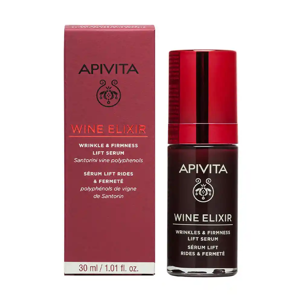 Apivita Sérum Facial Wine Wlixir Anti-Wrinkle