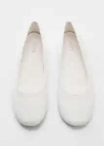 Zapatos Ines Blanco Talla 34 Niñas Mango