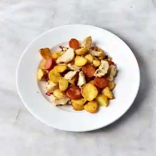 Salchipapa Curambera