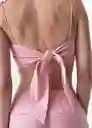 Top Ava Mujer Rosa Dulce Medio Talla XS-S 353G350 Naf Naf