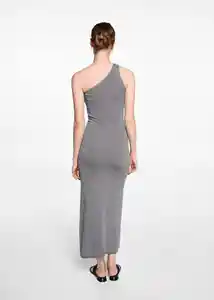 Vestido Niza Plata Talla 20 Niñas Mango