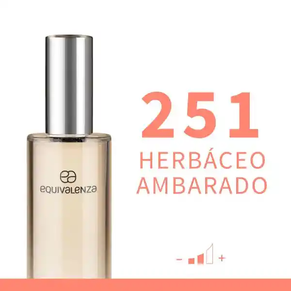 Equivalenza Perfume Herbáceo Ambarado 251