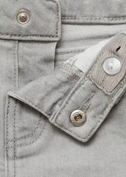 Short Chop Tejano Gris Talla 72 Niñas Mango