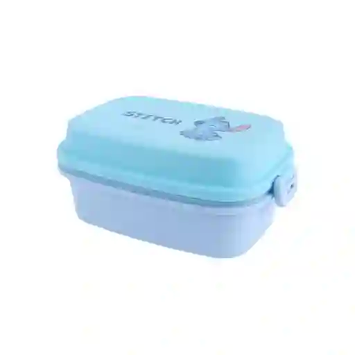Disney Contenedor Alimentos Doble Capa Lilo & Stitch Azul 980 mL