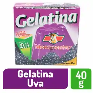 Mercacentro Gelatina Uva