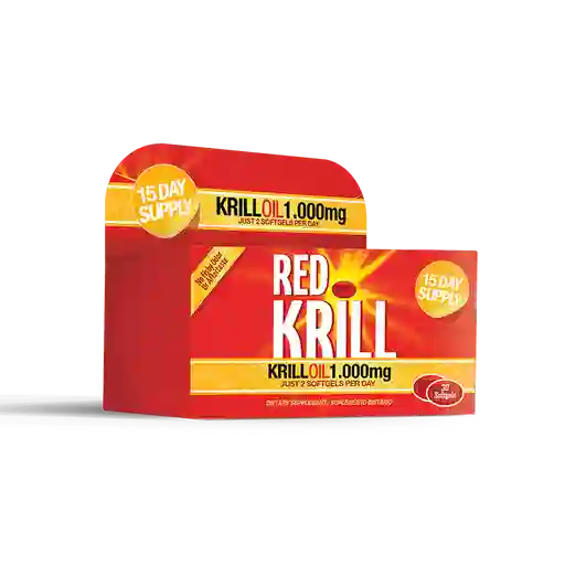 Red Krill Oil Suplemento Dietario  (1.000 mg)
