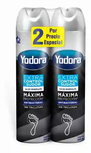 Yodora Desodorante para Pies Extra Control Sudor