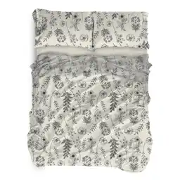 Juego de Cama Microfibra Cannon Sencillo Simeria Negro