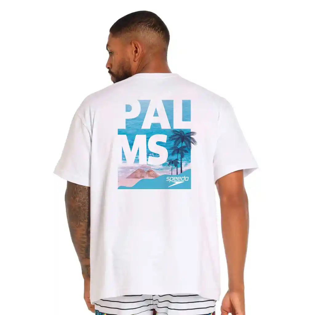 Camiseta Manga Corta La Sun Blanco-l