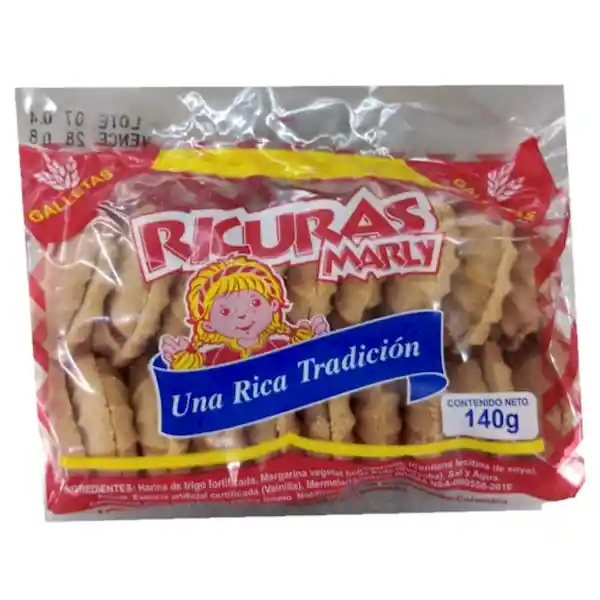 Rícuras Galleta Vainilla