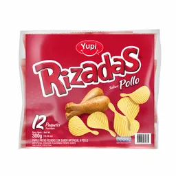 Rizadas Papas Fritas Sabor a Pollo