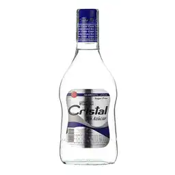 Cristal Aguardiente Tapa Azul sin Azúcar