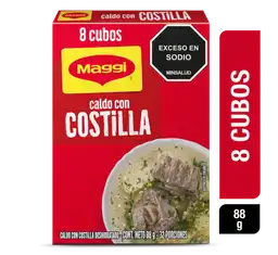 Caldo con Costilla MAGGI 8 cubos x 88g