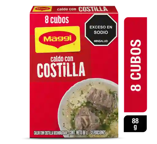 Caldo con Costilla MAGGI 8 cubos x 88g