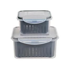 Set Contenedor Krea Cuadrado Colador y 3l