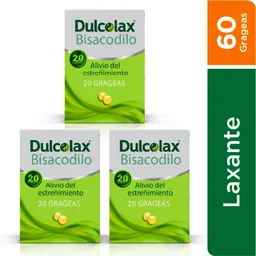 Combo 3 x Dulcolax 20 Grageas