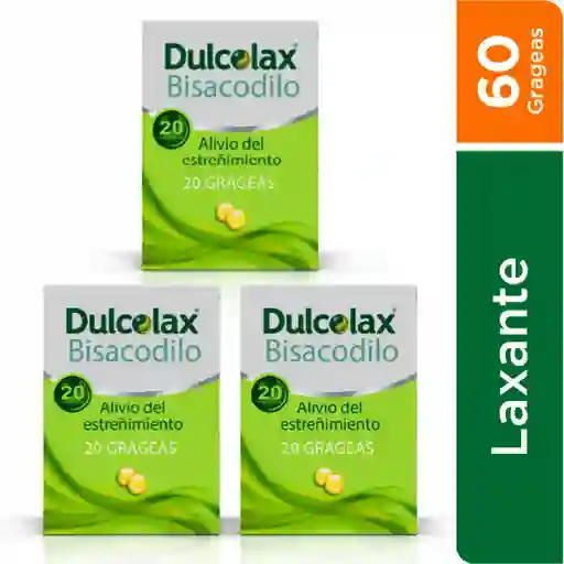 Combo 3 x Dulcolax 20 Grageas
