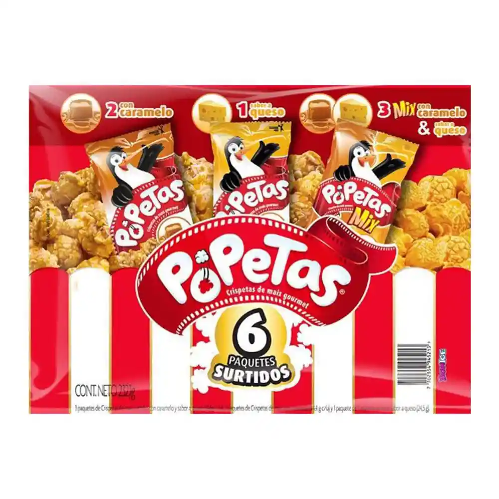Popetas Crispetas Listas Mega Surtido