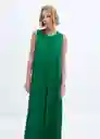 Vestido Linda-A Verde Talla XS Mujer Mango