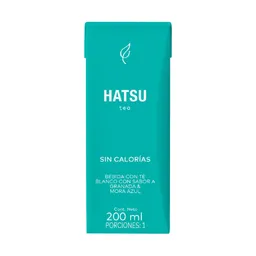 Hatsu Bebida con Té Blanco Sabor a Granada & Mora Azul