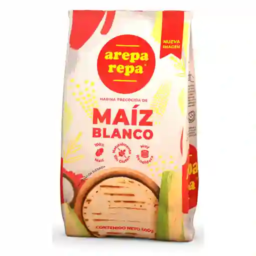 Areparepa Harina de Maíz Blanca