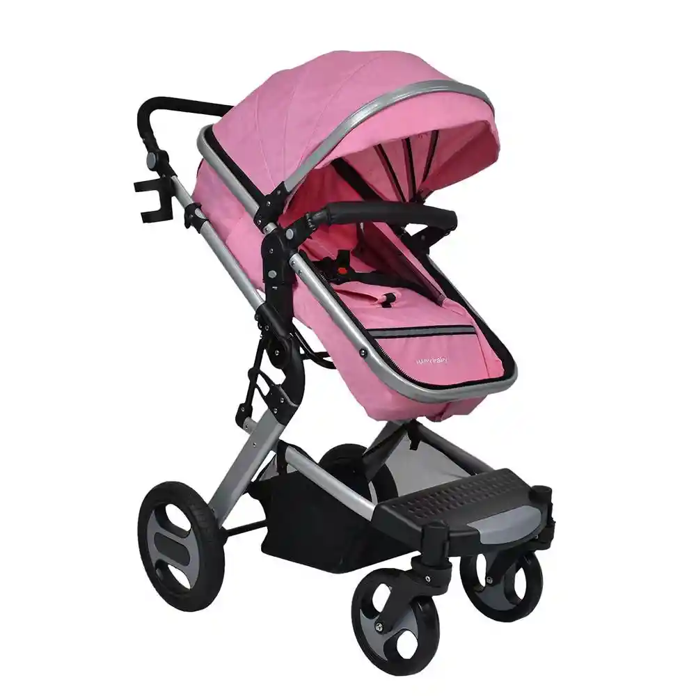 Coche Bebé Travel System Wow Ts Rosa Priori Rdo141309