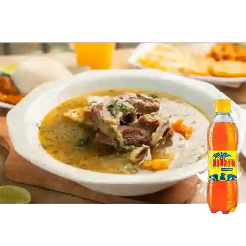 Combo Sancocho de Costilla + Colombiana 250 ml