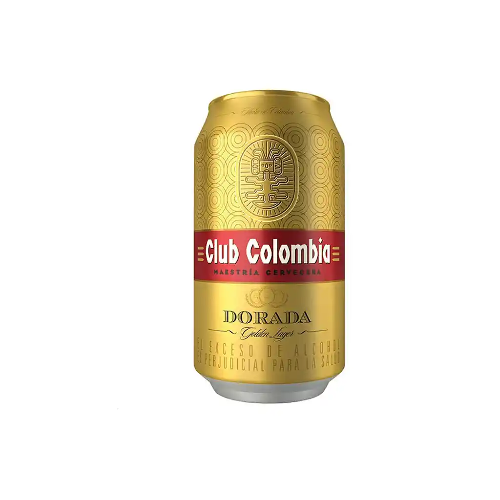 Cerveza Club Colombia Dorada Lata 330 Ml por 12 Unidades