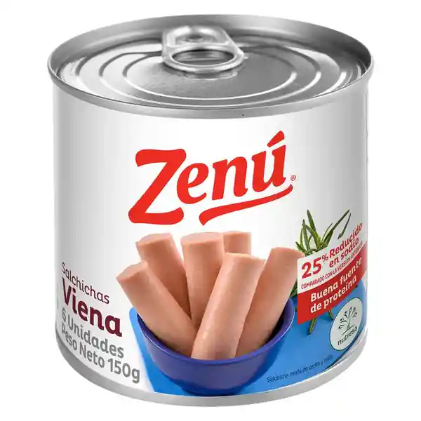 Zenú Salchicha Viena Especial