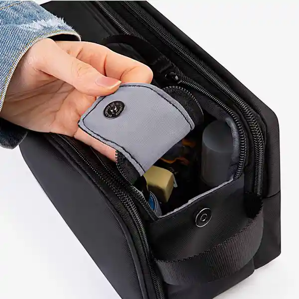 Bagsmart Neceser de Viaje Chamfer Negro