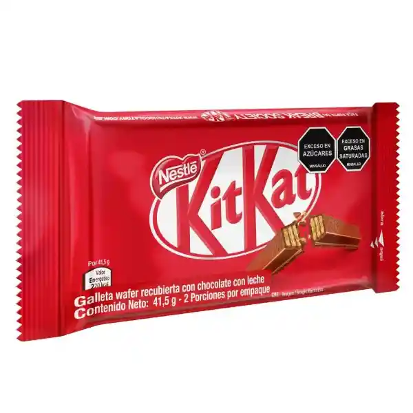 Kit Kat Galleta Wafer recubierta con chocolate