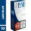 L&M Blue​ x 10 Cigarrillos