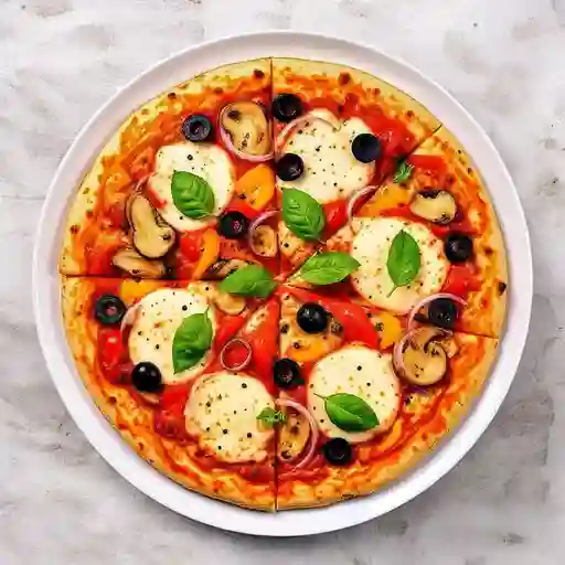 Pizza Jardín Mediterraneo para Compartir