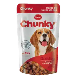 Delidog Trozo de Carne de Res Chunky Para Perro